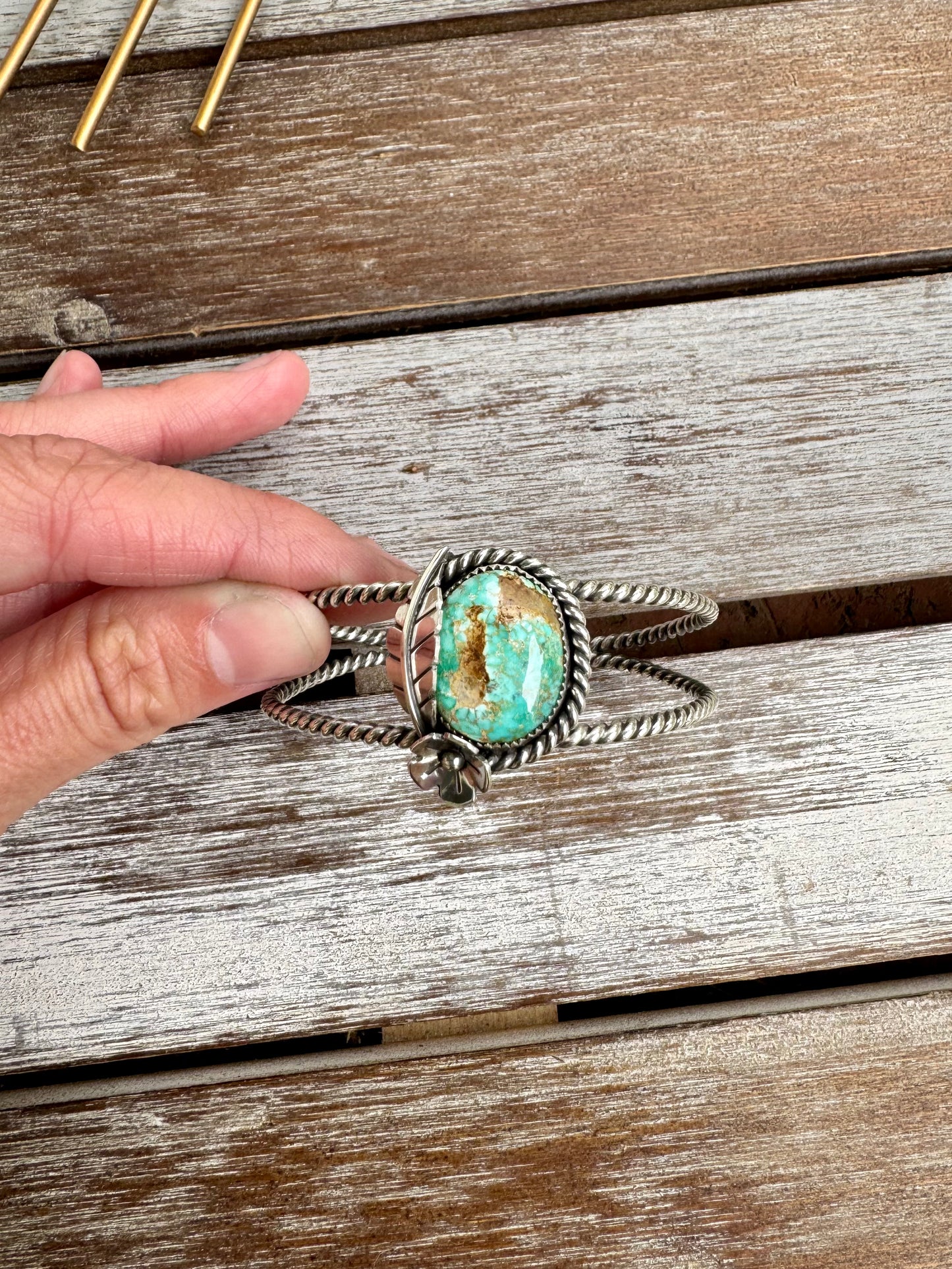 Royston Turquoise Cuff Bracelet