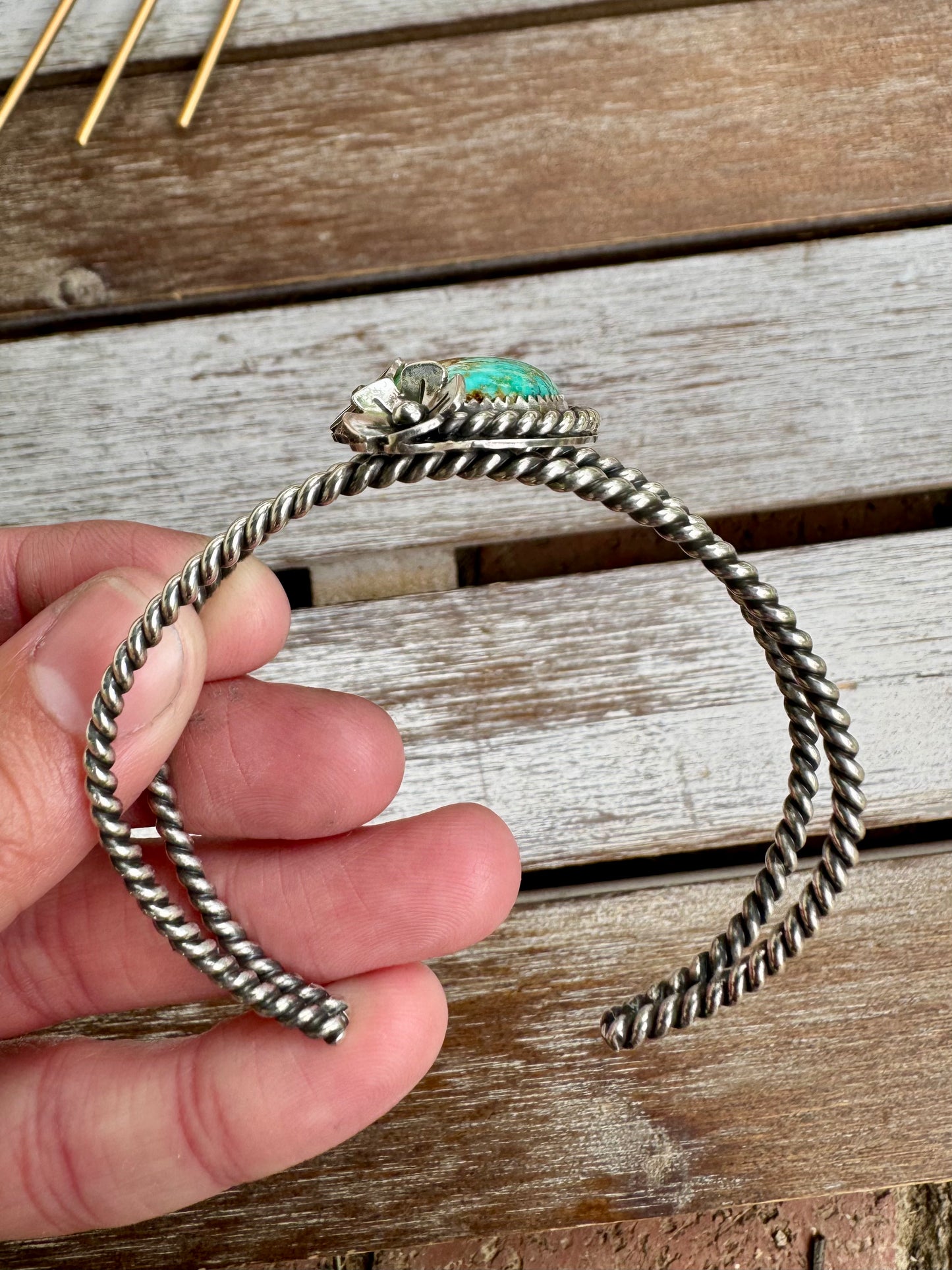 Royston Turquoise Cuff Bracelet