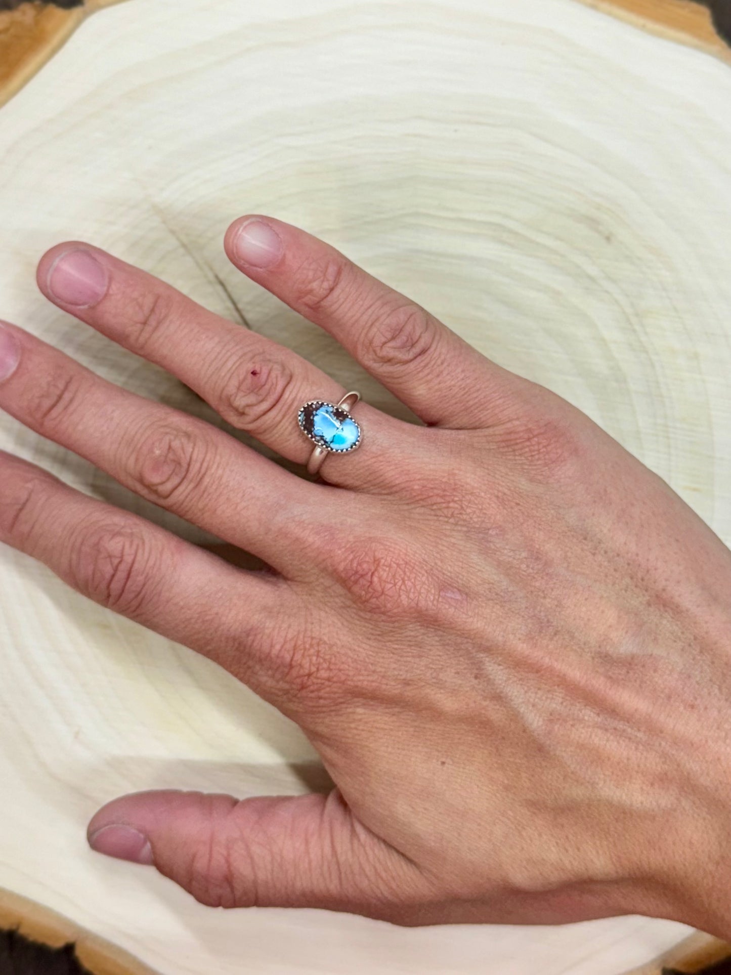 Golden Hill Turquoise Ring Size 6.5