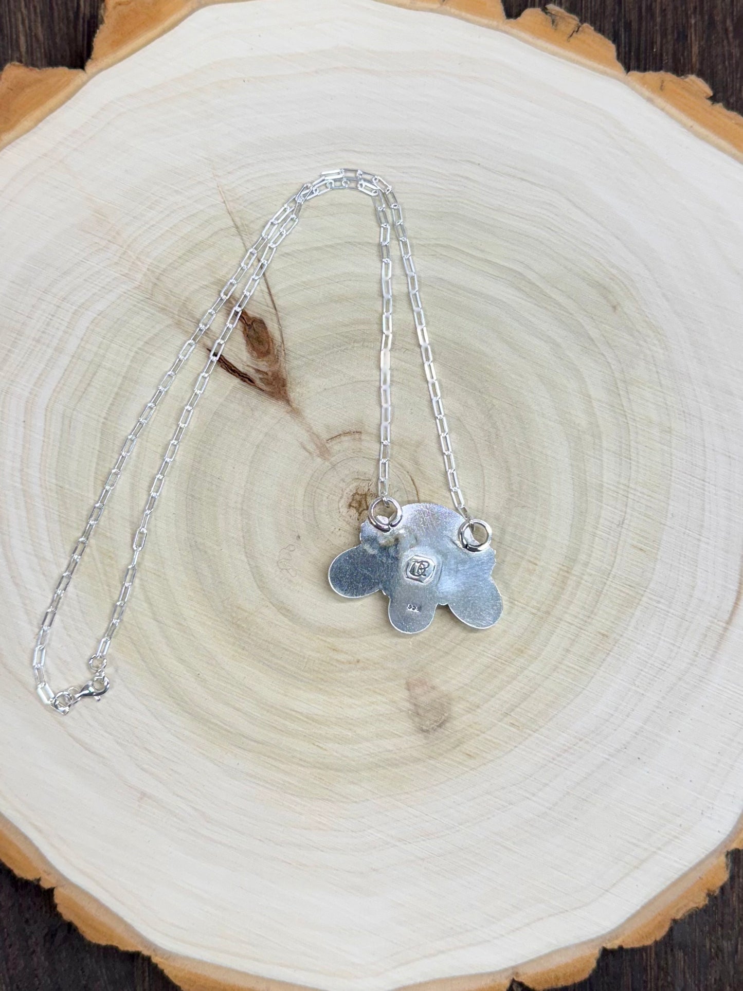 Pilot Mountain Turquoise Statement Necklace 18"