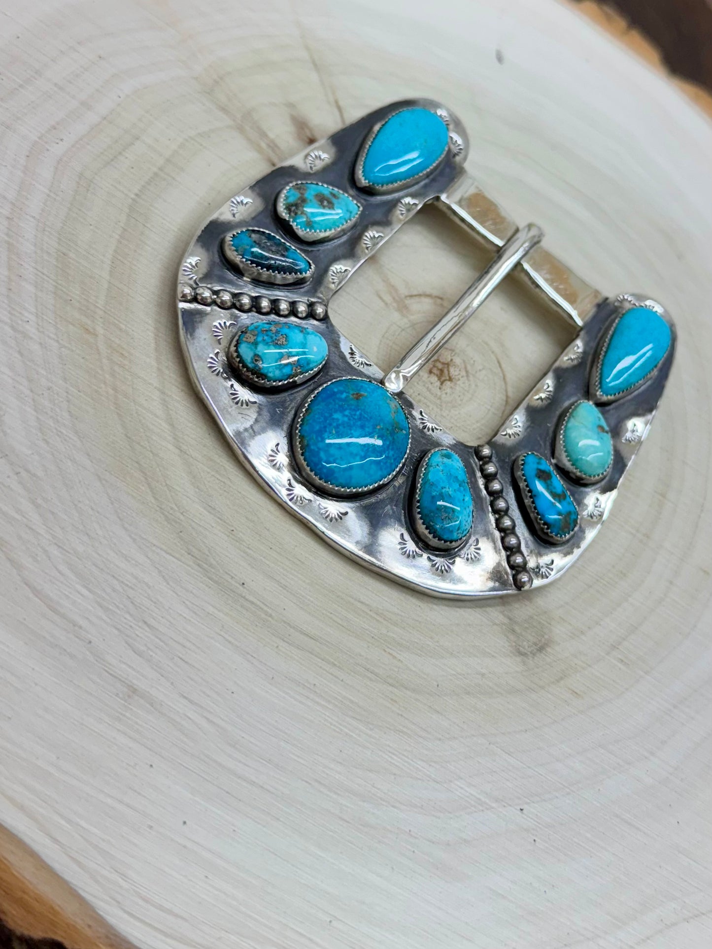 Campitos & Whitewater Turquoise Belt Buckle