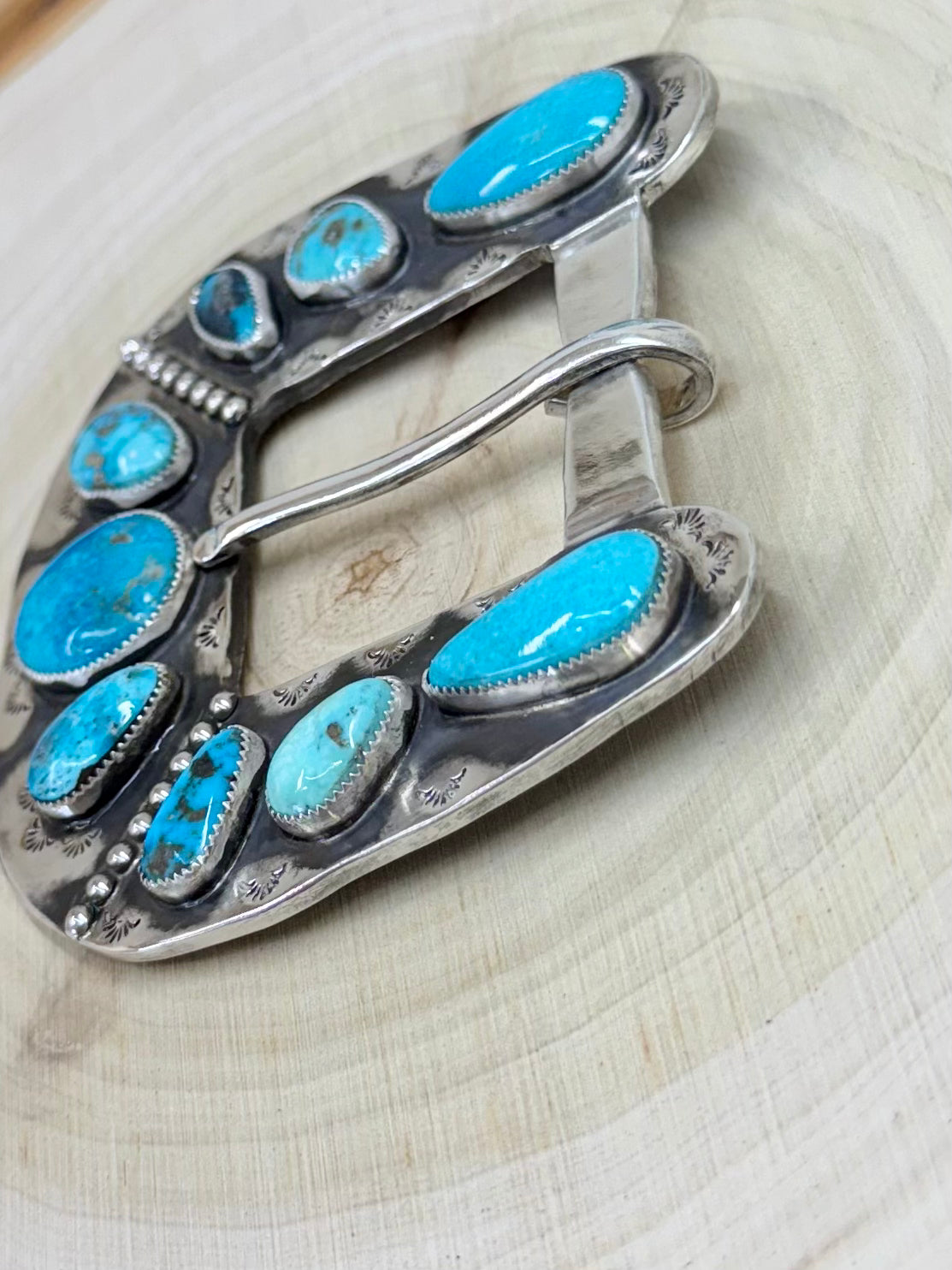 Campitos & Whitewater Turquoise Belt Buckle
