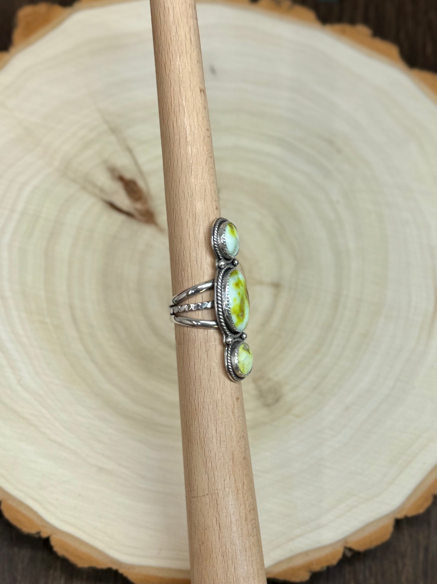 Custom Palomino Statement Ring Size 8.5
