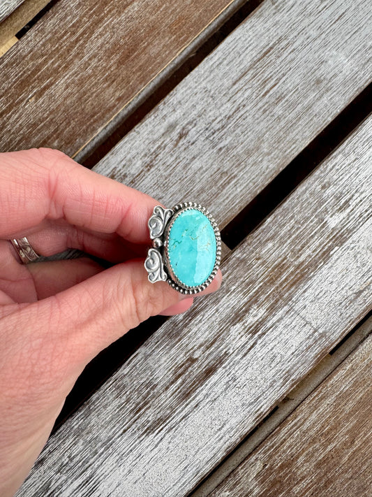 Unique Turquoise Statement ring