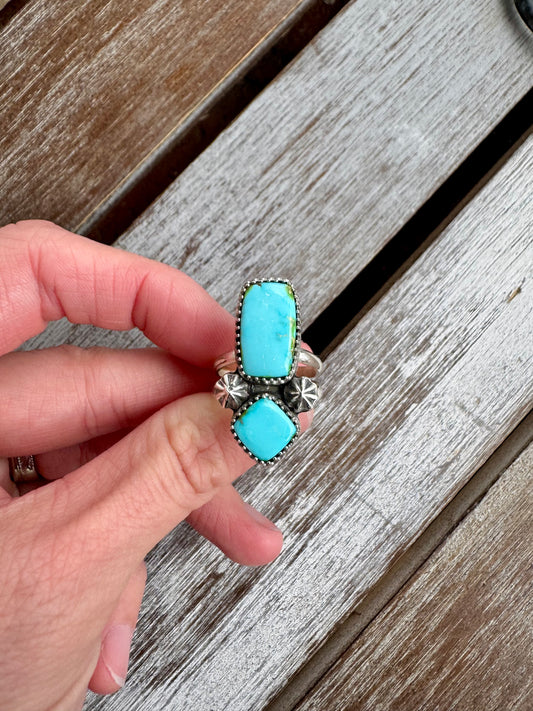 Handcrafted Turquoise ring