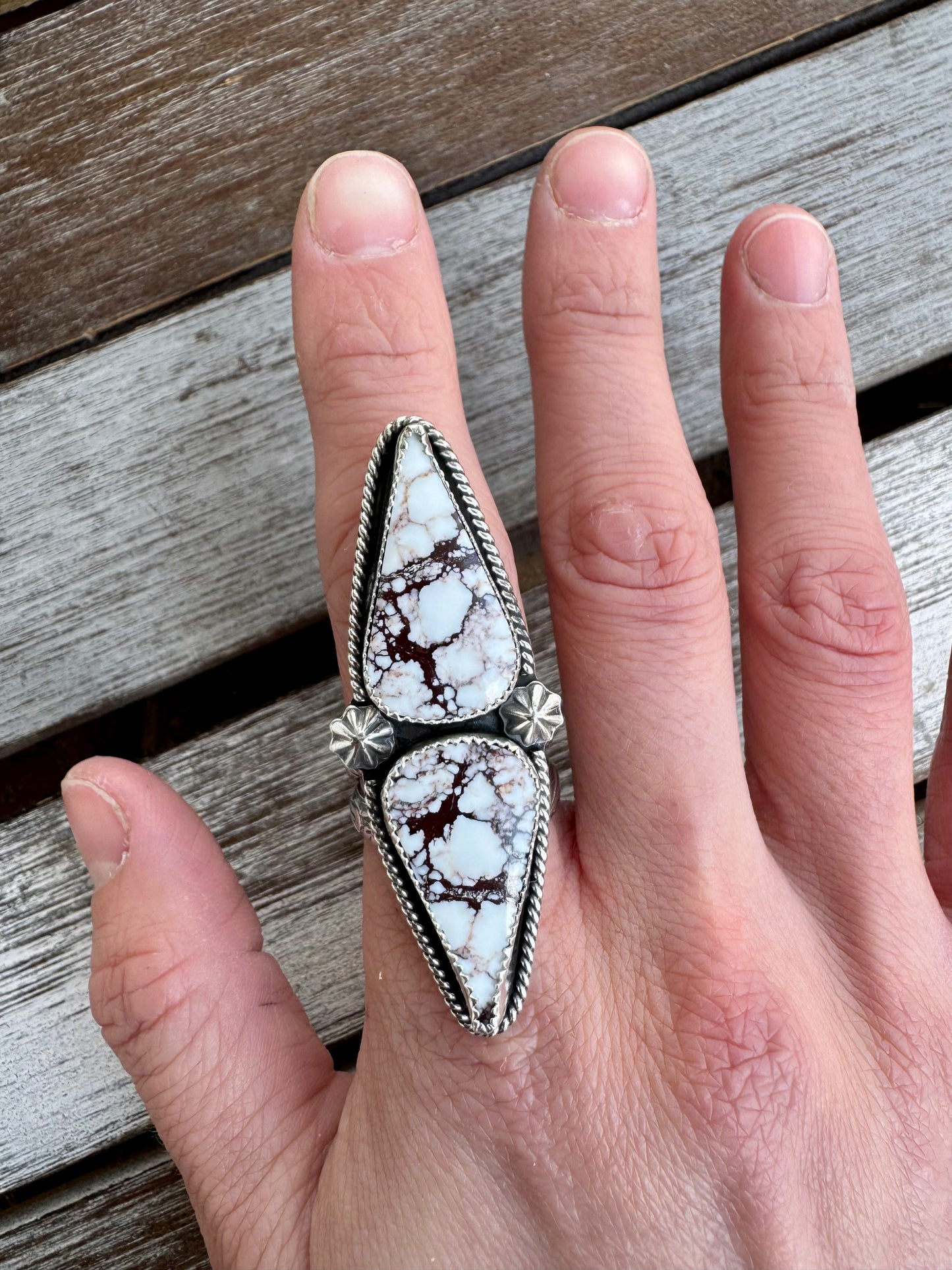 Wild Horse Statement Ring Size 8.5