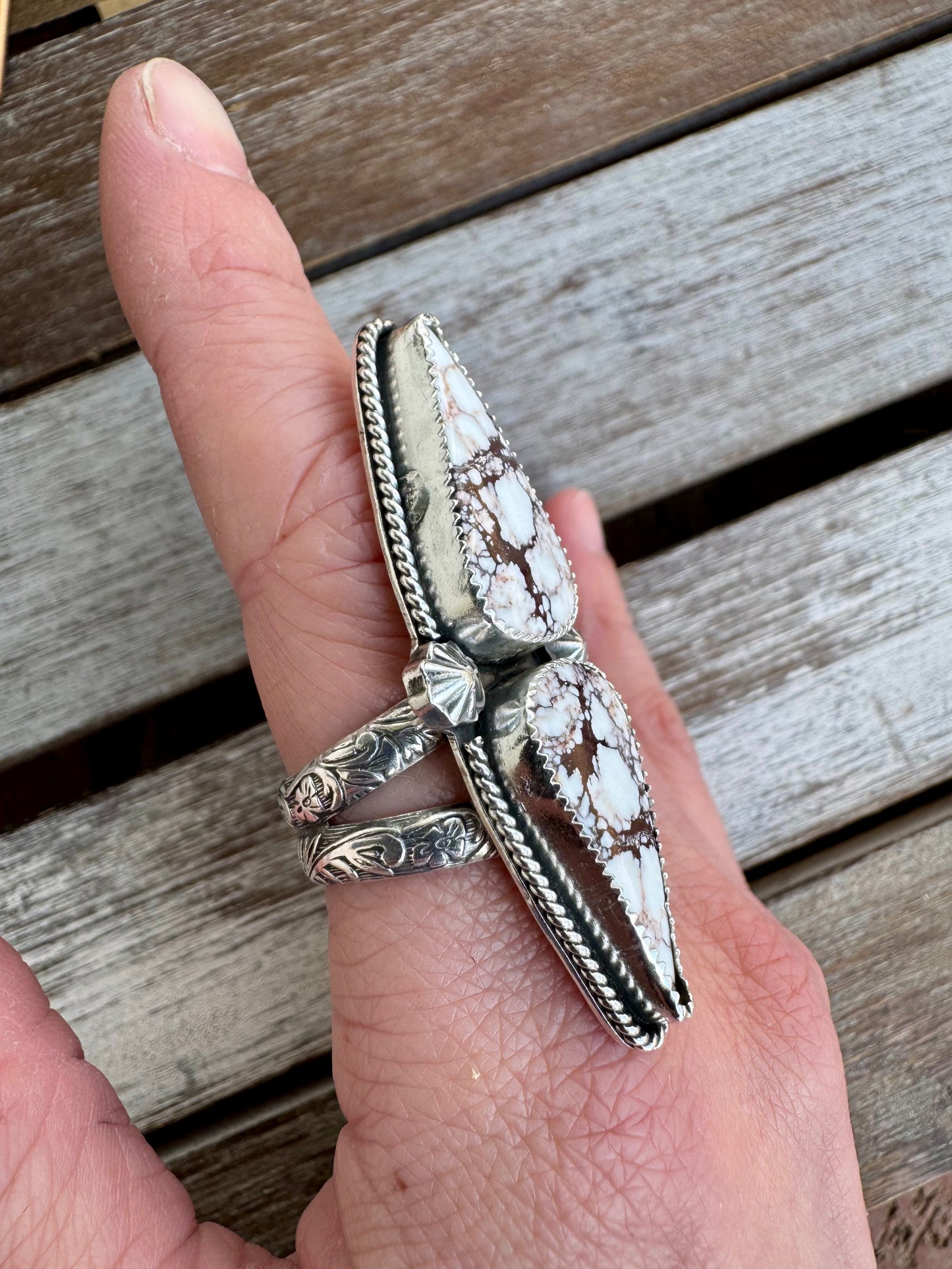 Wild Horse Statement Ring Size 8.5