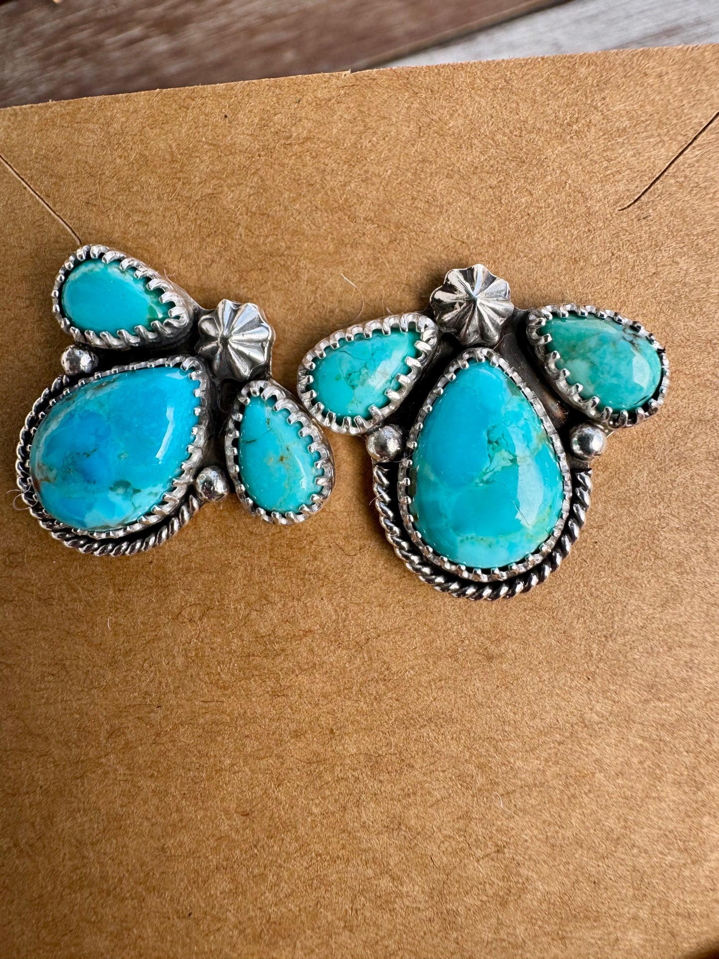 Blue Mohave Earrings