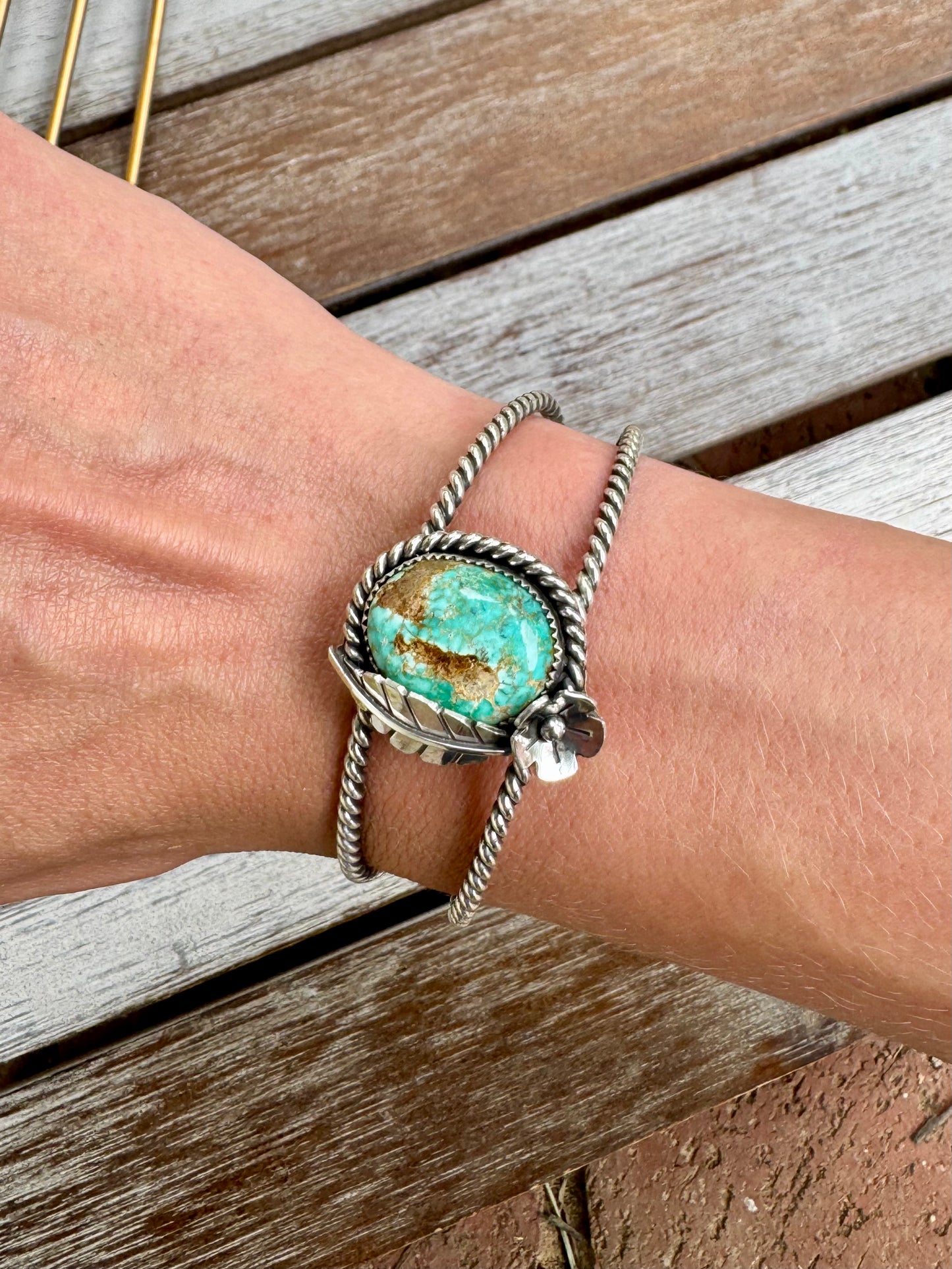 Royston Turquoise Cuff Bracelet
