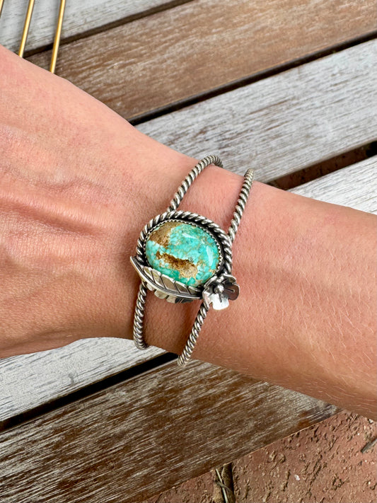 Royston Turquoise Cuff Bracelet