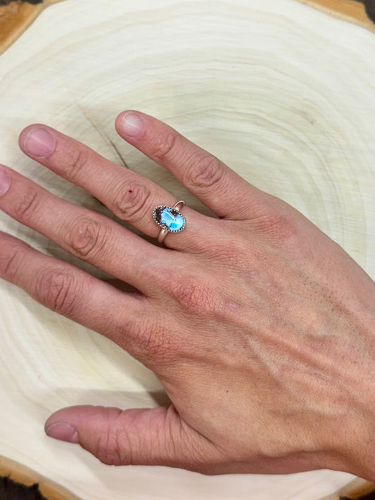 Golden Hill Turquoise Ring Size 6.5
