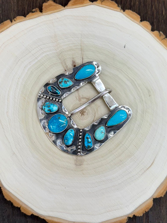 Campitos & Whitewater Turquoise Belt Buckle