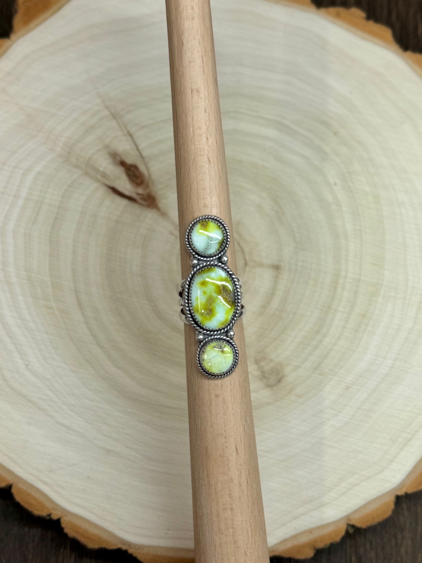 Custom Palomino Statement Ring Size 8.5