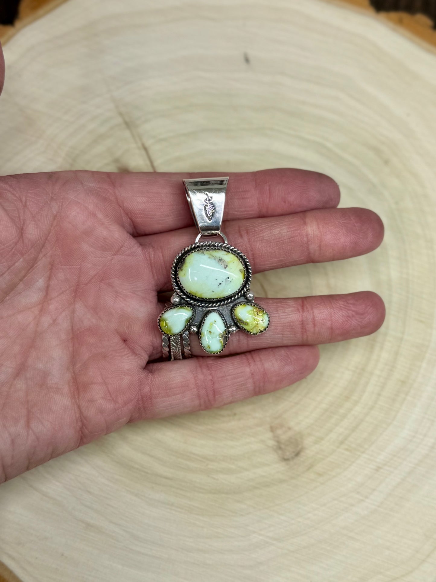 Custom Palomino Statement Pendant