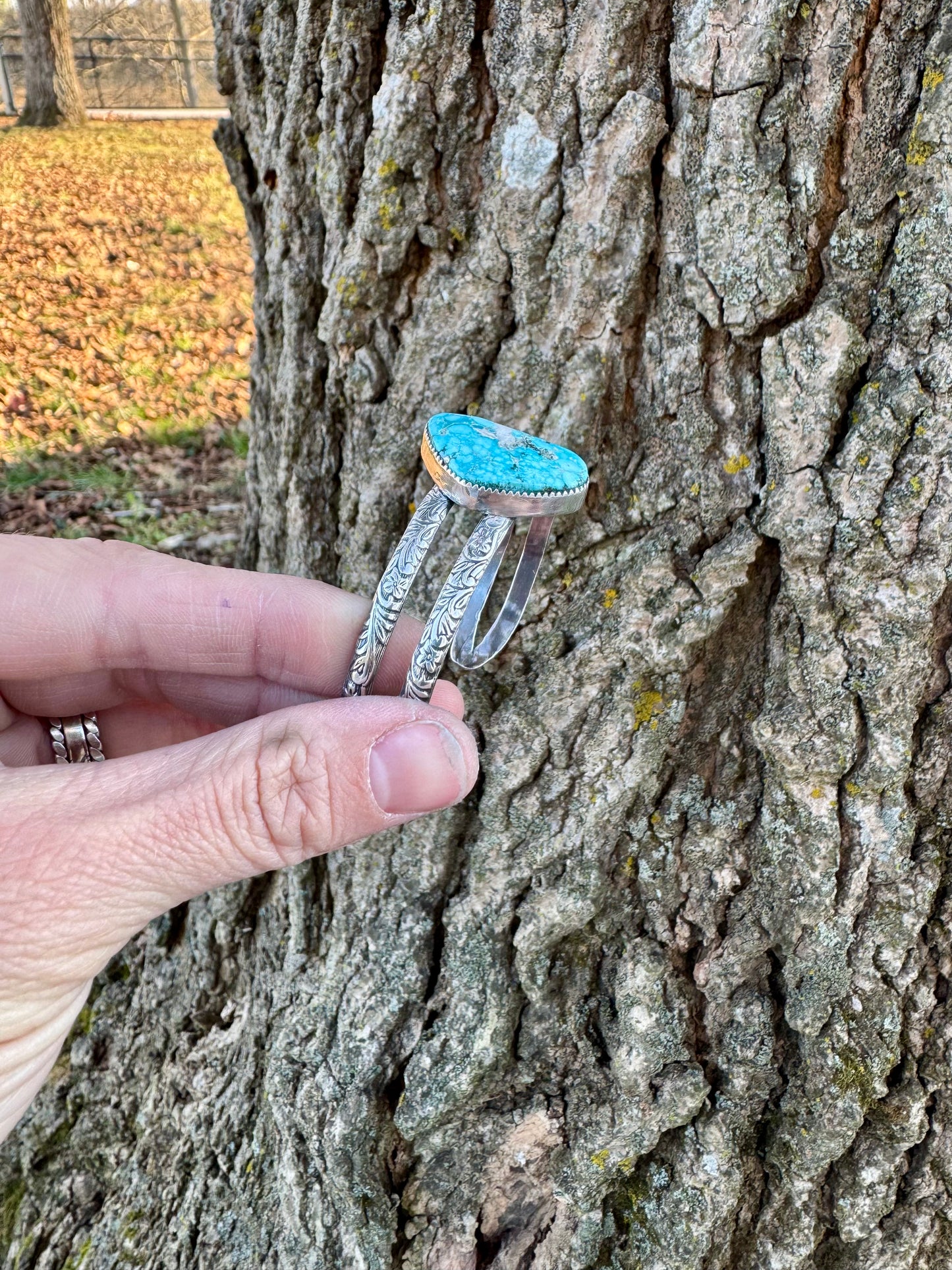 Alacran Turquoise Cuff Bracelet