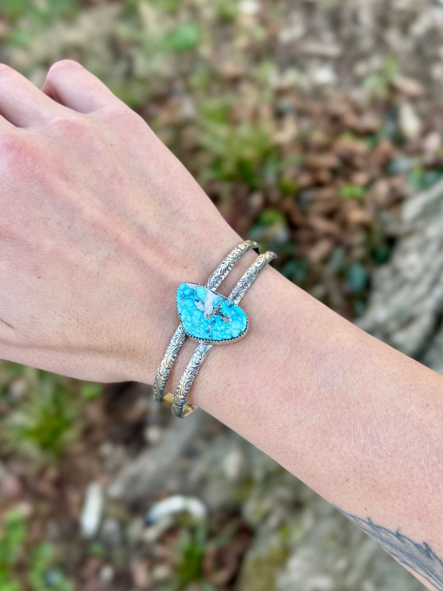 Alacran Turquoise Cuff Bracelet