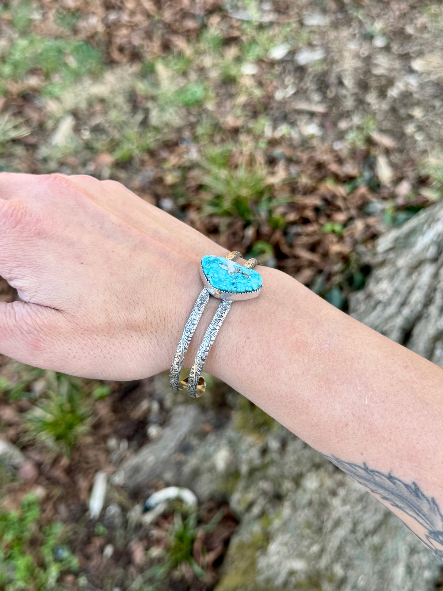 Alacran Turquoise Cuff Bracelet