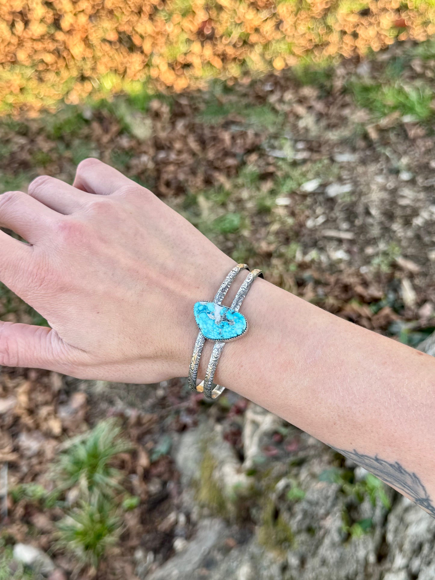 Alacran Turquoise Cuff Bracelet