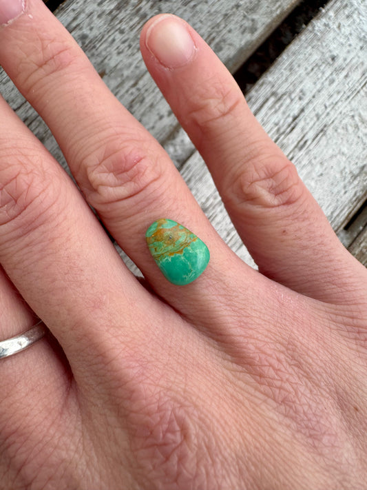 Tibetan Turquoise Stone w/ Custom Ring Design