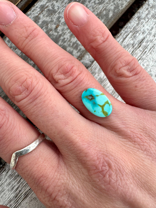 Sonoran Turquoise Stone w/ Custom Ring Design