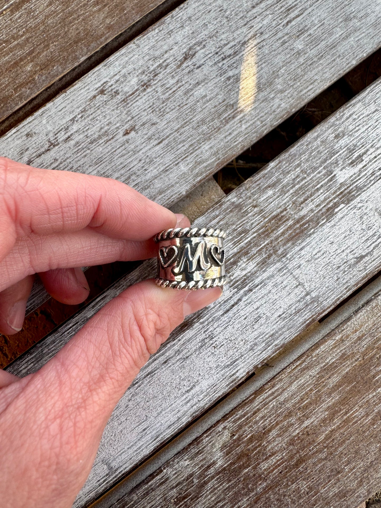 Western Mothers Ring w/ Custom Initials