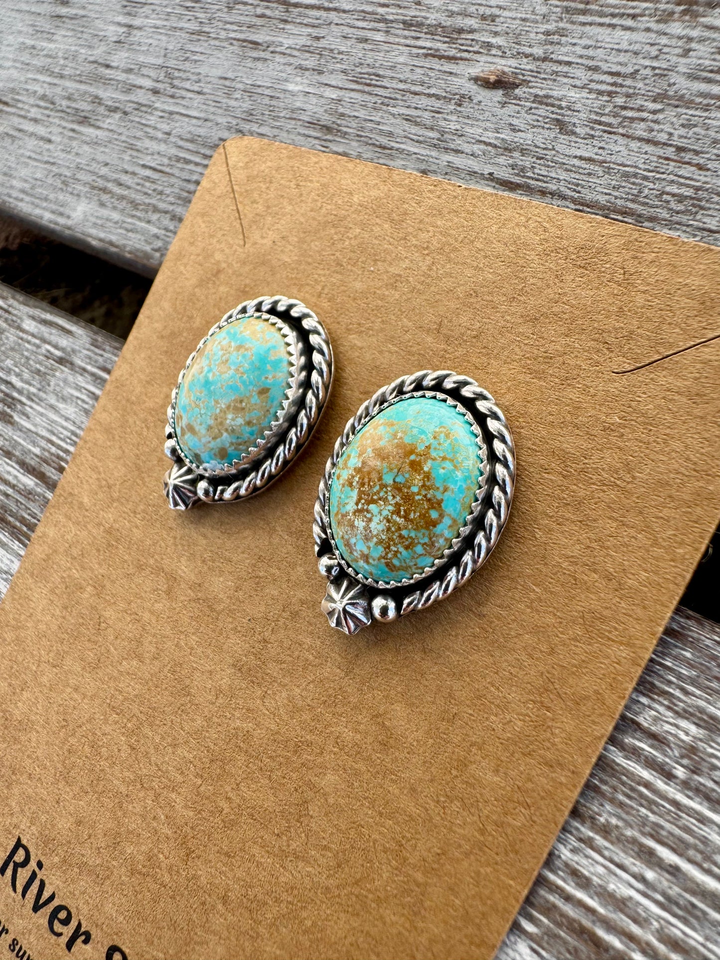 Kings Manassa Turquoise Earrings