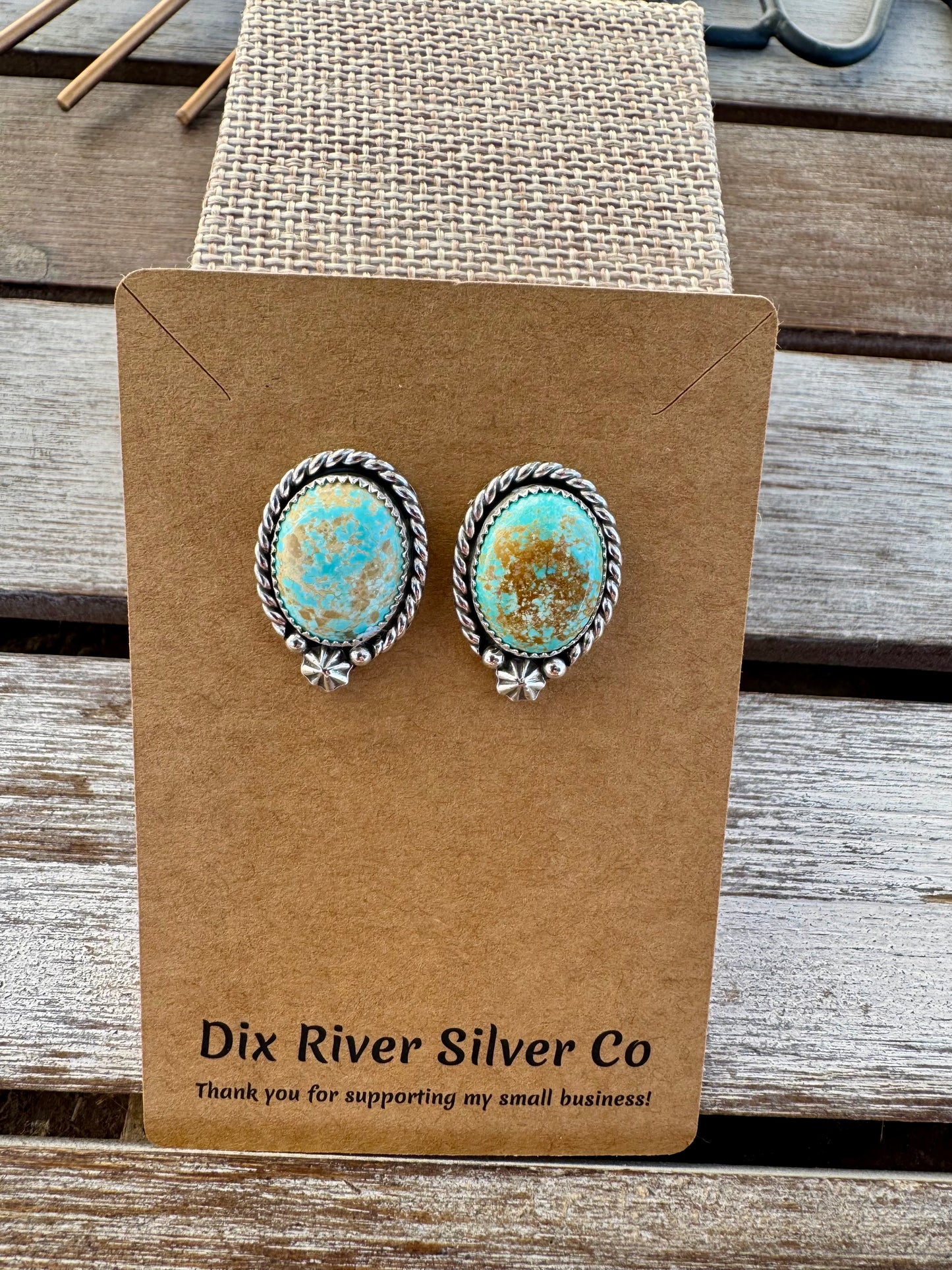 Kings Manassa Turquoise Earrings