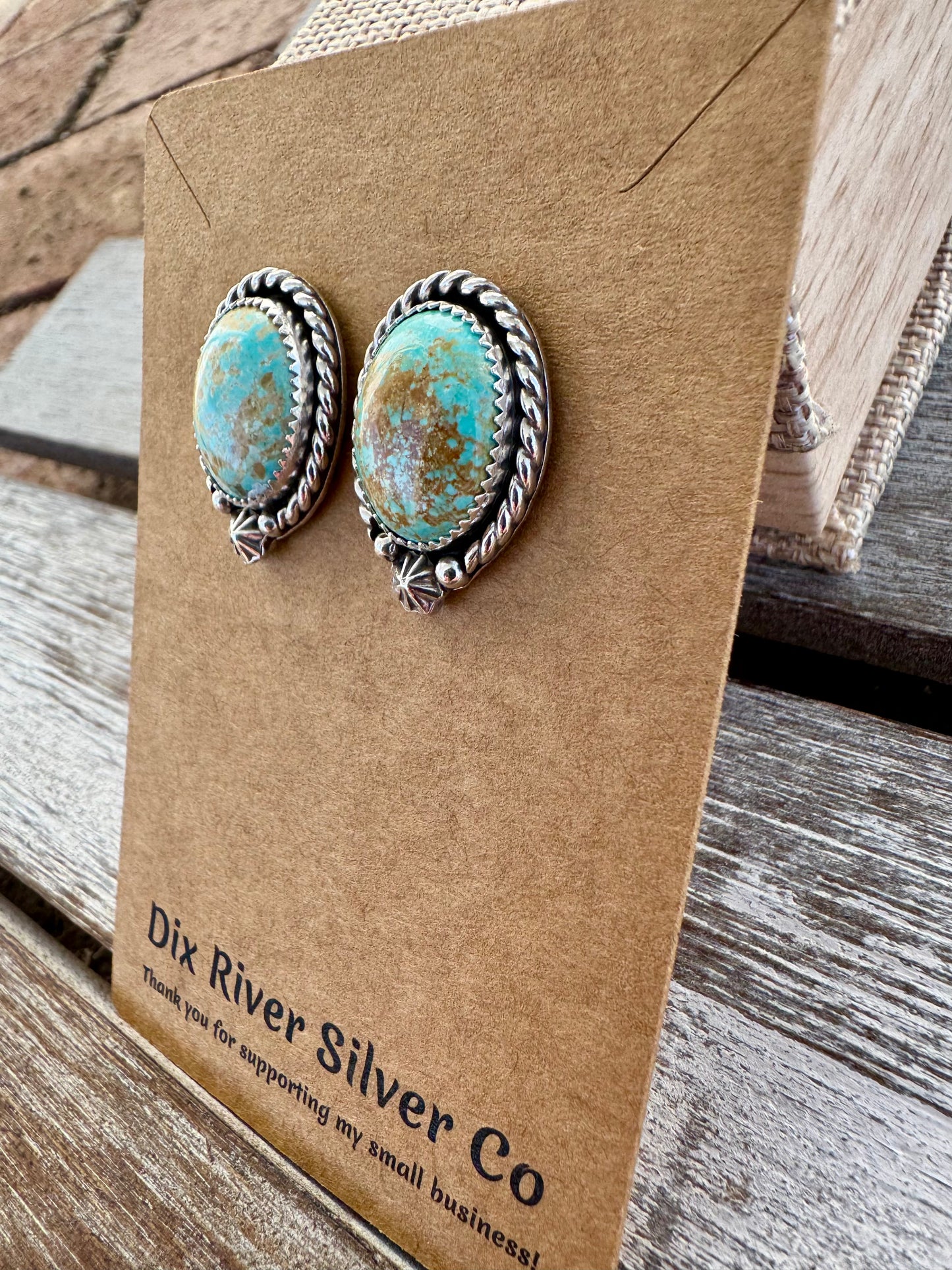 Kings Manassa Turquoise Earrings