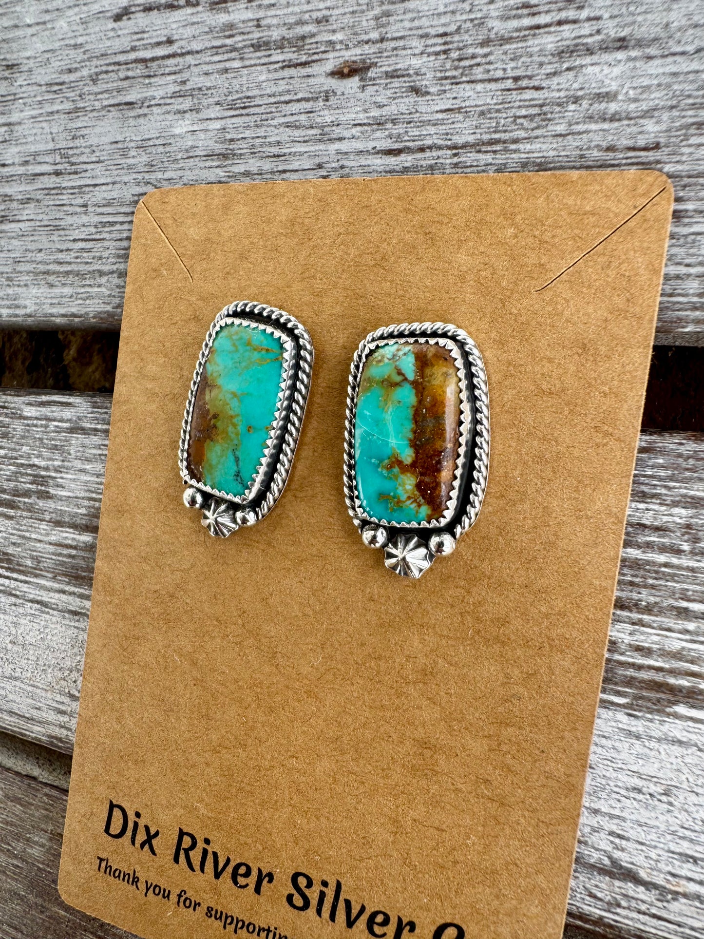 Turquoise Mountain Earrings