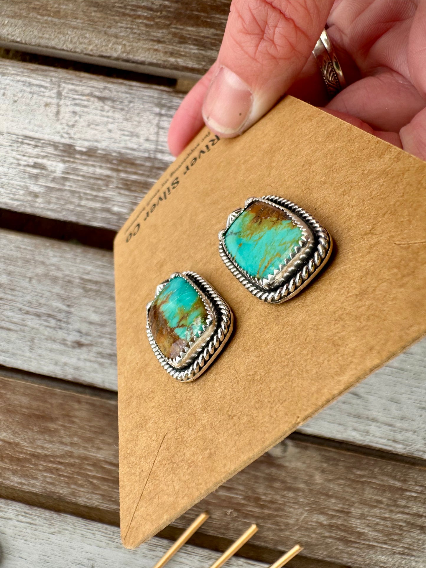 Turquoise Mountain Earrings