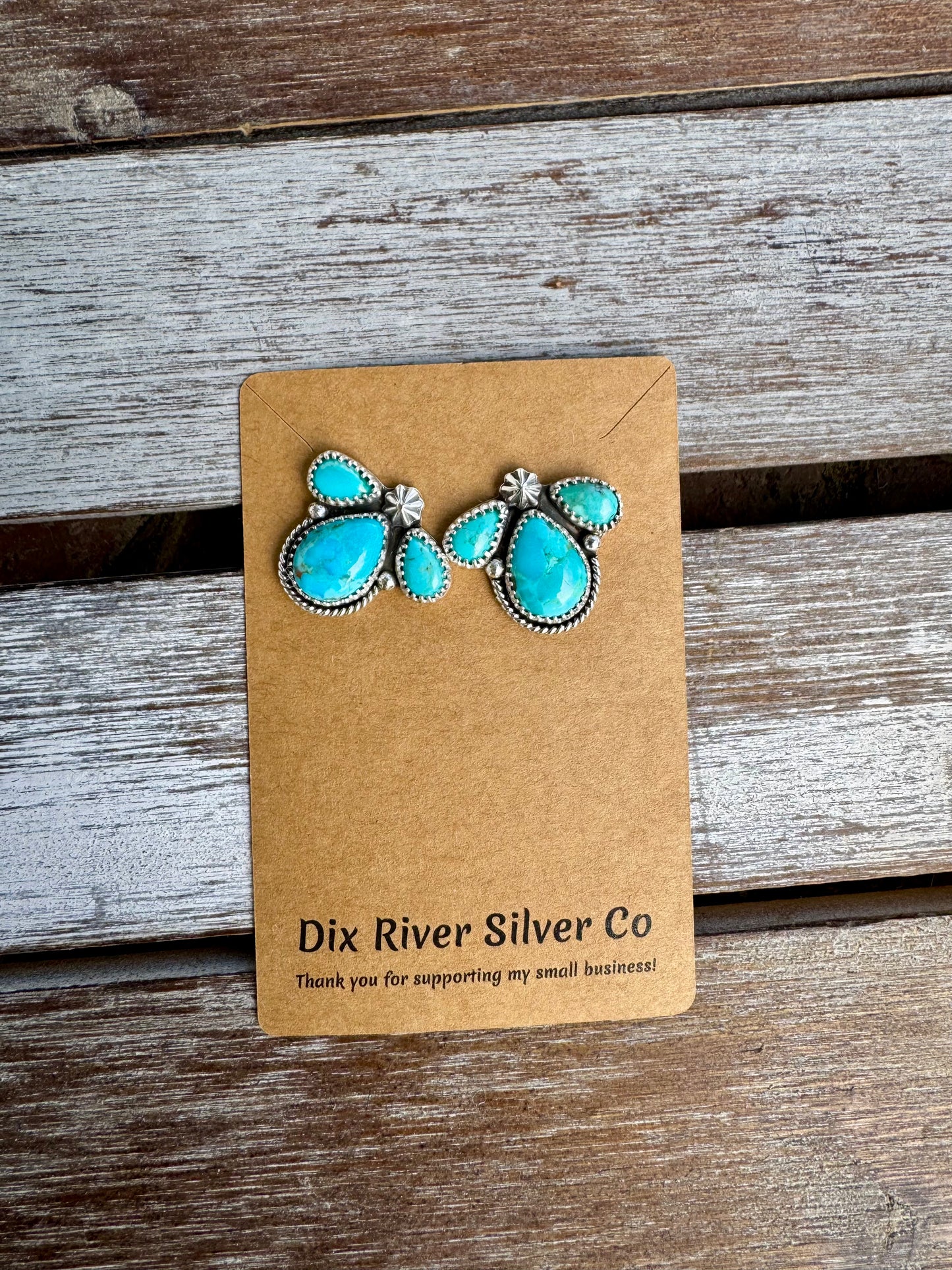 Blue Mohave Earrings