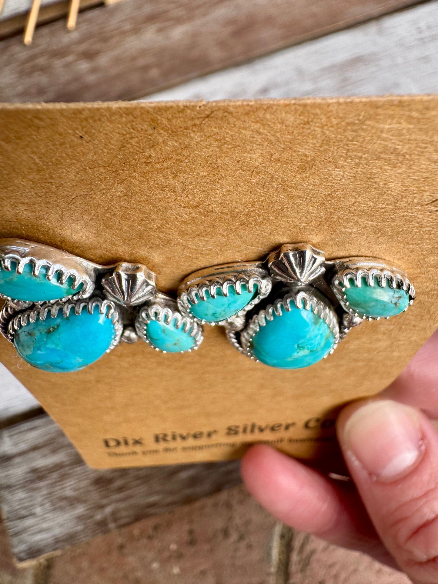 Blue Mohave Earrings